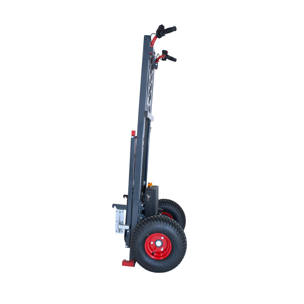 motorized and lithium battery operated hive lifter.