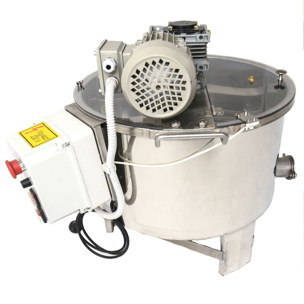 standard creamer and homogenizer with programmable control. Stainless steel construction.