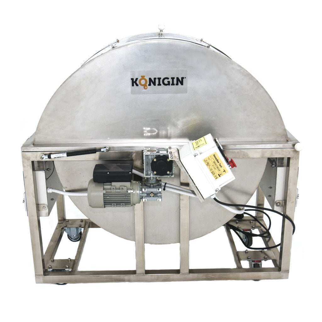 large capacity honey dryer for half a barrel of honey. rogrammable. two heaters and vented on top.