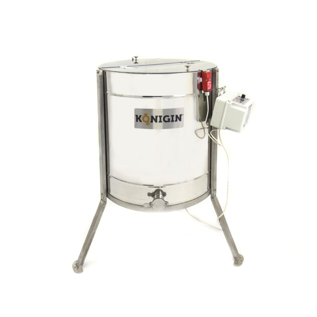 premium tangential honey extractor.  Digital programmable control.  all stainless steel construction.  standard honey 