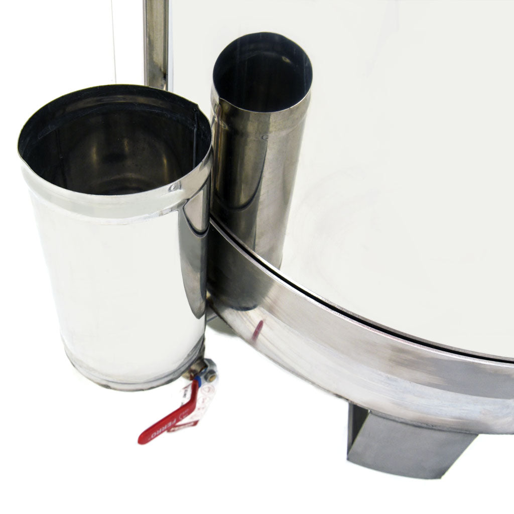 steam wax melter does a great job at melting any wax into clean wax. also seperates wax from honey