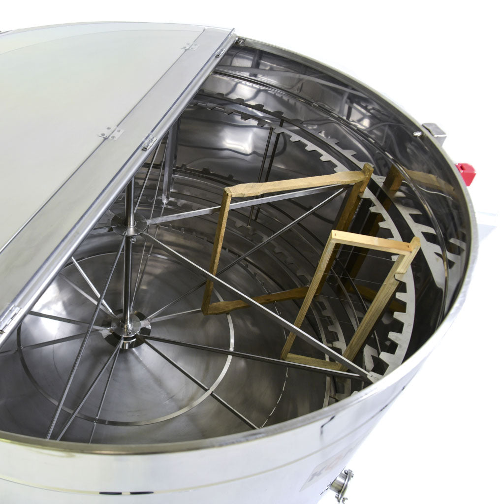 premium tangential extractor.  Digital programmable control.  all stainless steel construction.  standard honey extractor