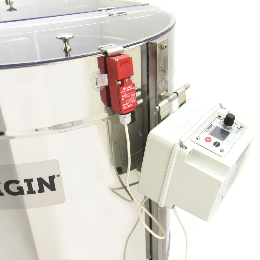 premium tangential extractor.  Digital programmable control.  all stainless steel construction.  standard honey 