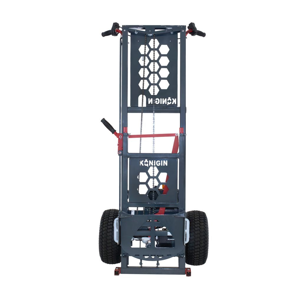 motorized and lithium battery operated hive lifter.  