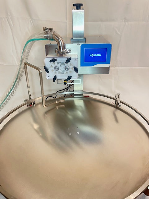 honey bottling machine with turntable