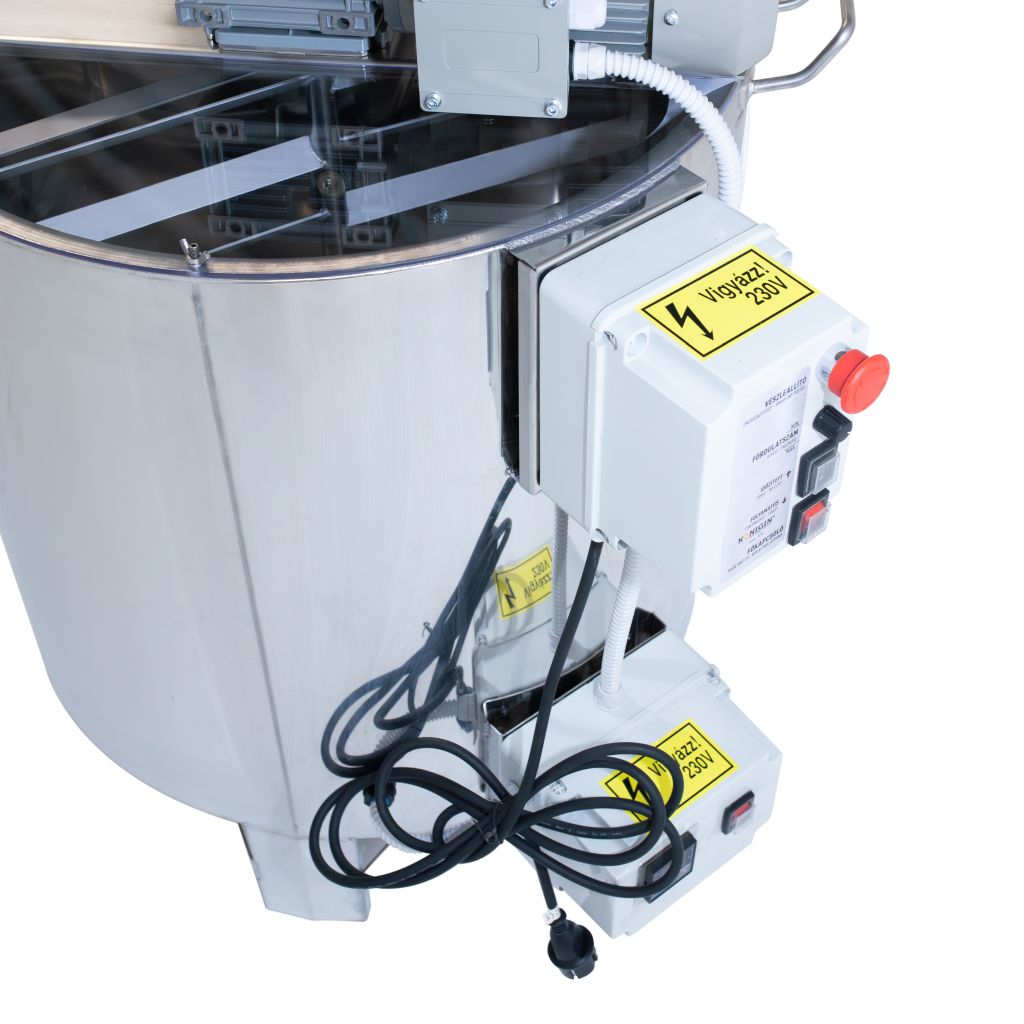 heated creamer.  All stainless steel construction.  automatic programmable or continuous