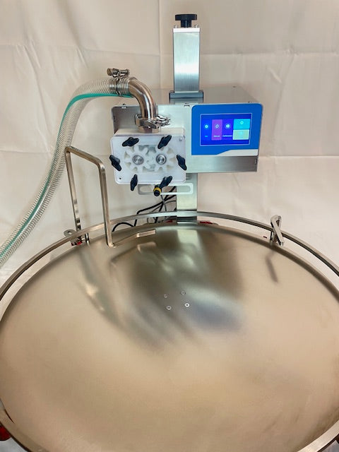 honey bottling machine with turntable