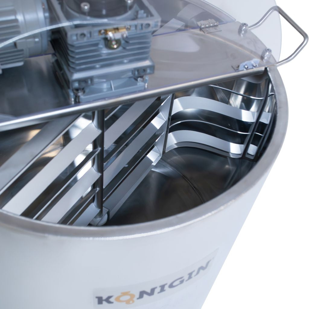 heated creamer.  All stainless steel construction.  automatic programmable or continuous