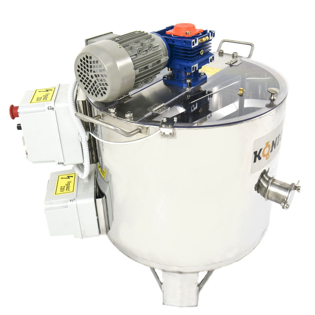 heated creamer and homogenizer with programmable control.  Stainless steel construction.  