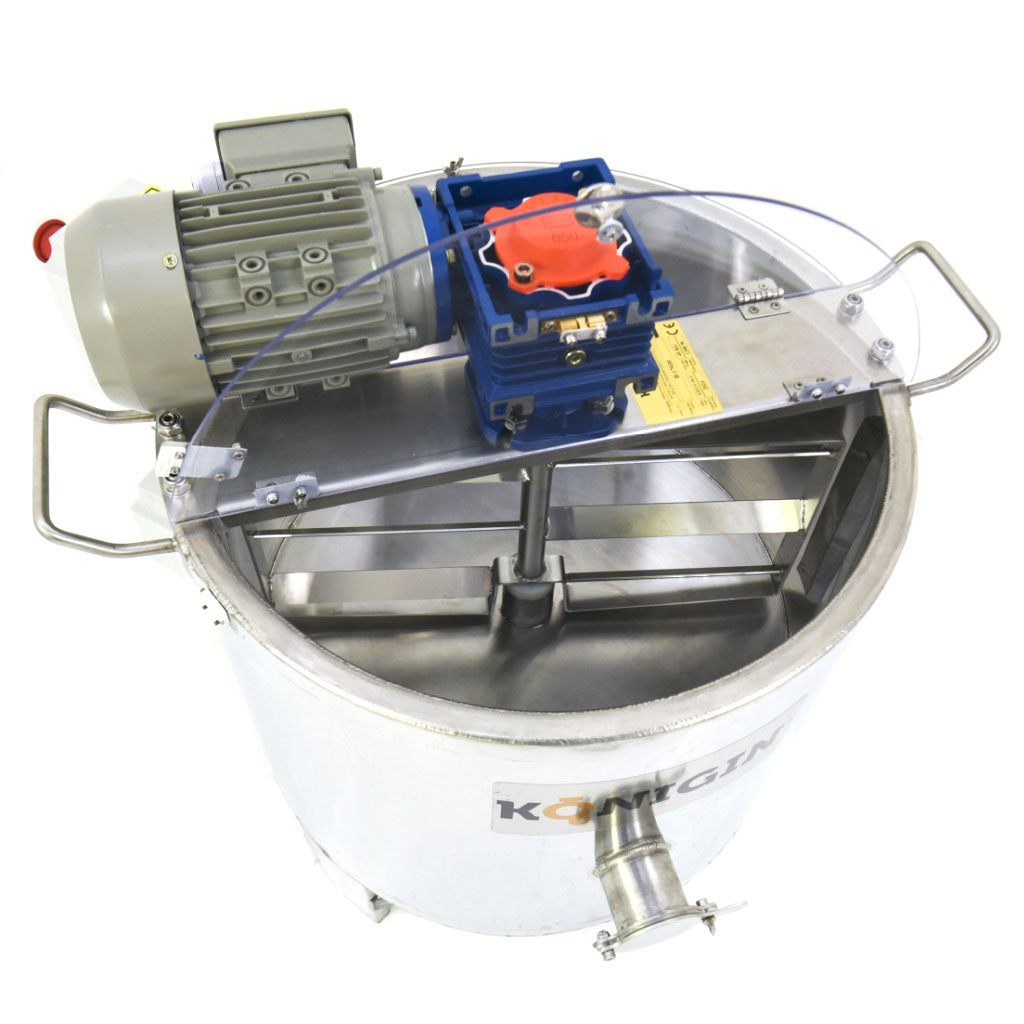 heated creamer and homogenizer with programmable control.  Stainless steel construction.  