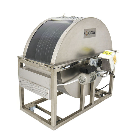 large capacity honey dryer  for half a barrel of honey.  rogrammable.  two heaters and vented on top. 