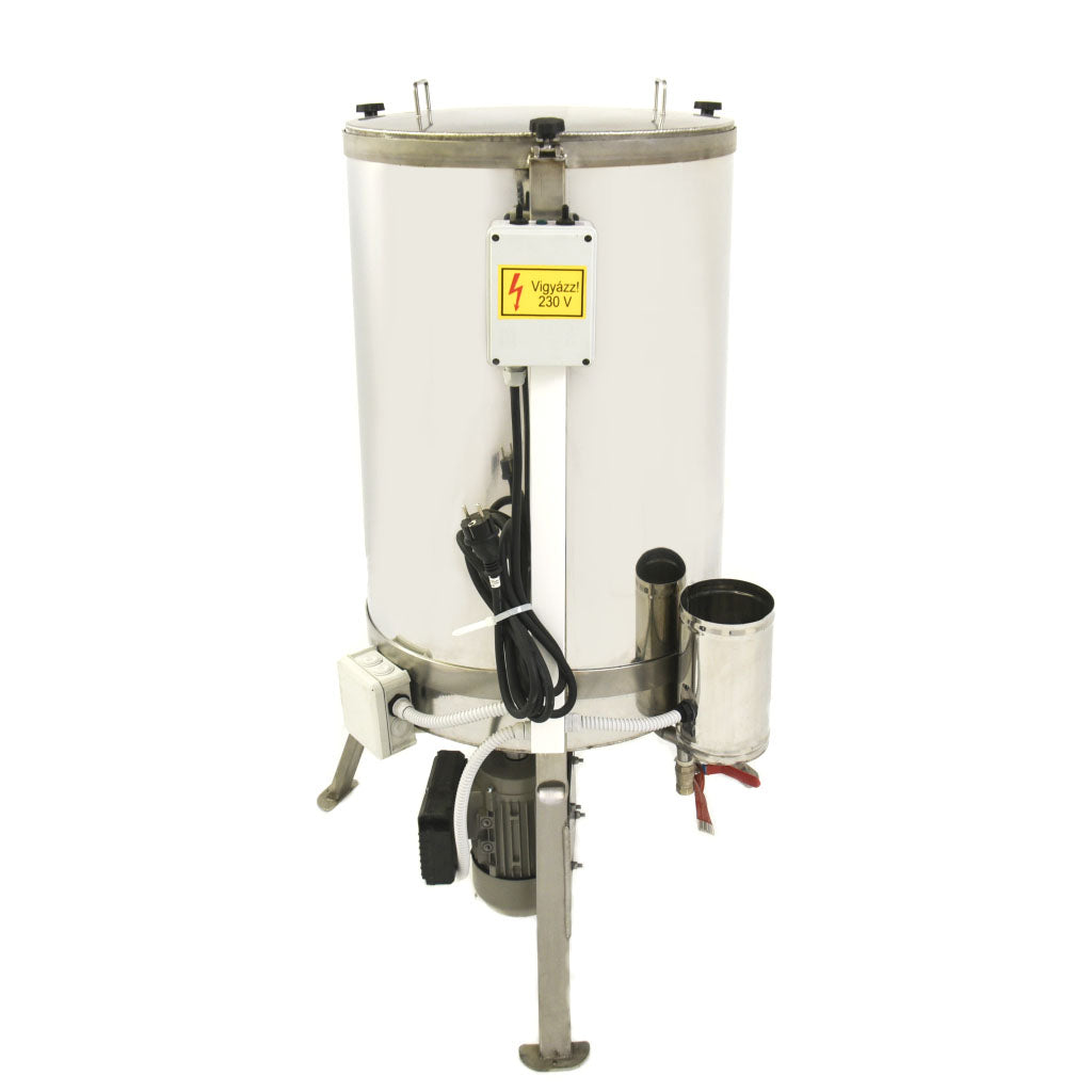 steam wax melter does a great job at melting any wax into clean wax. seperate function seperates wax from honey
